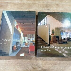 Interior Design Book Collection, John Pile Collector Resources